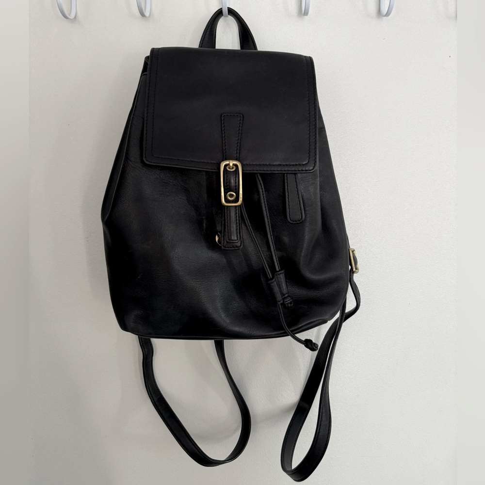 COACH Hampton Legacy Backpack Cowhide Leather